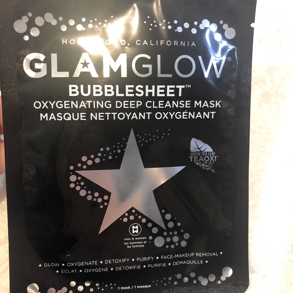 GlamGlow Bubble Sheet Mask